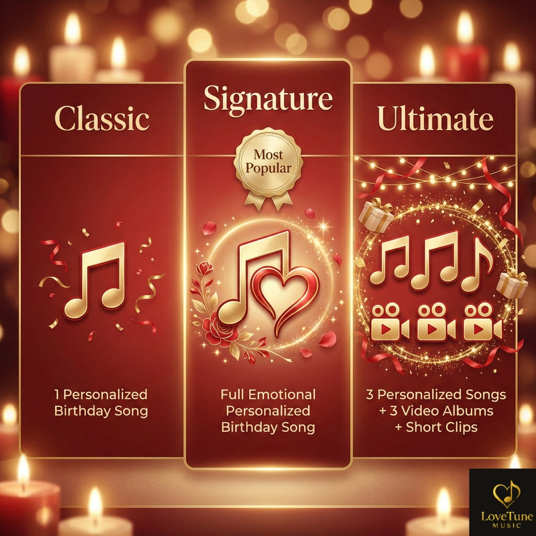 Personalized Birthday Song – A Gift Made Just for Them