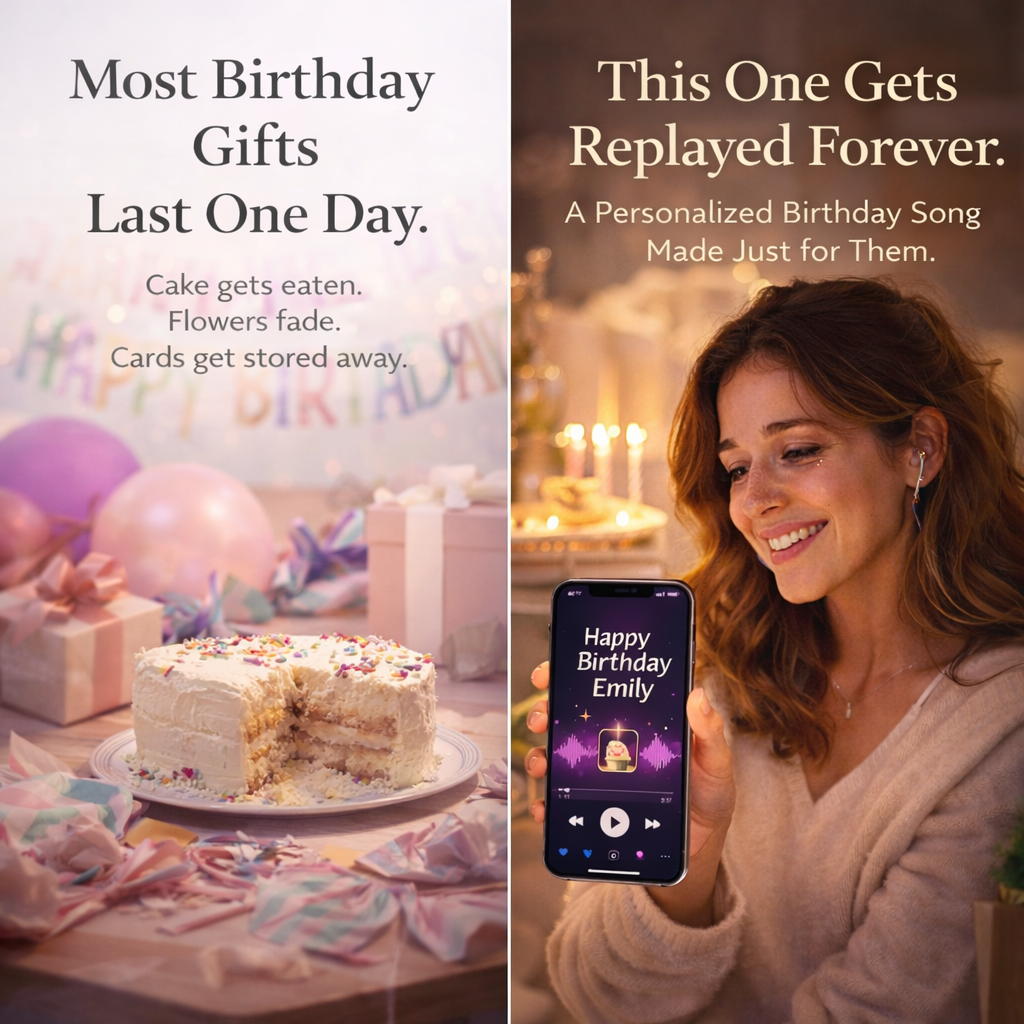 Personalized Birthday Song – A Gift Made Just for Them