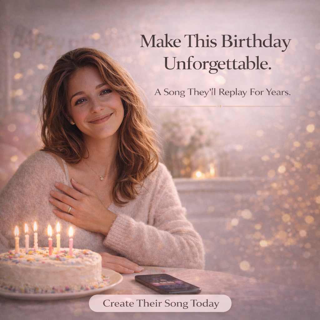 Personalized Birthday Song – A Gift Made Just for Them