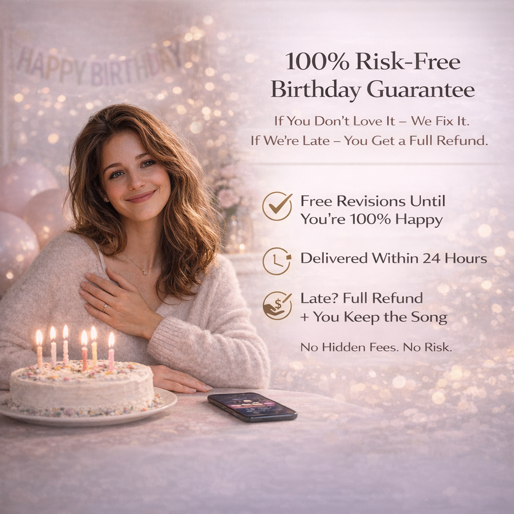 Personalized Birthday Song – A Gift Made Just for Them