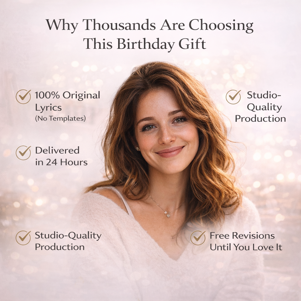 Personalized Birthday Song – A Gift Made Just for Them